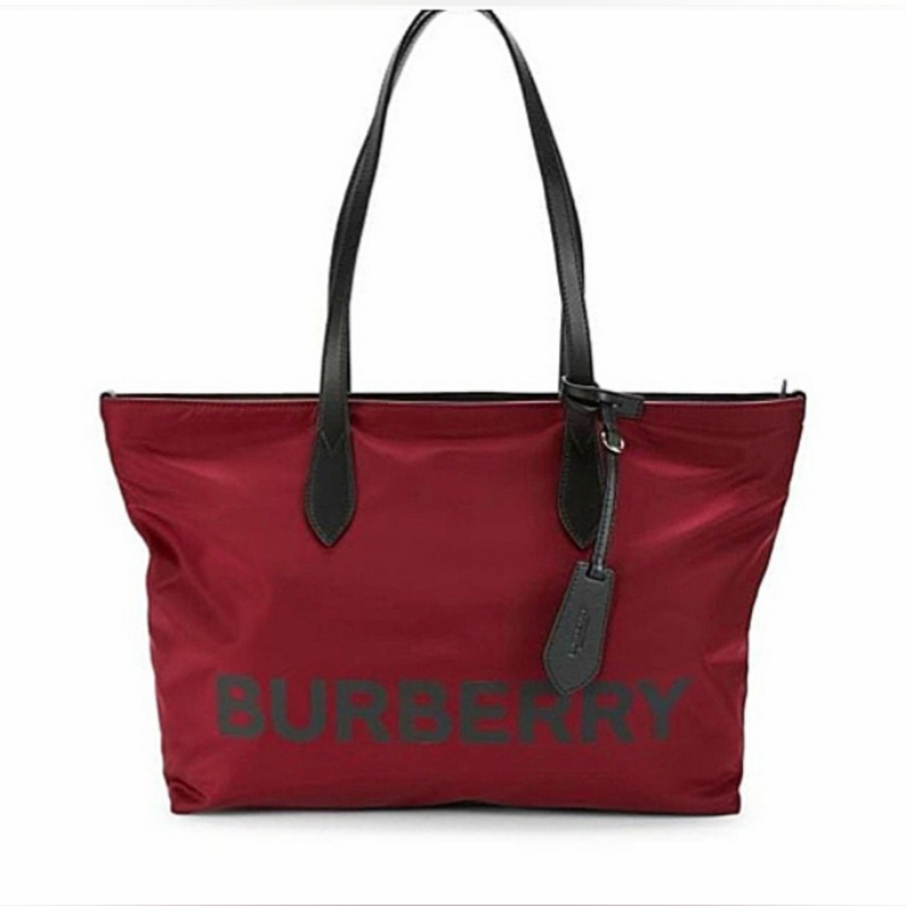 Burberry Logo Tote Bag